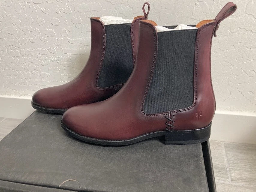 Frye melissa chelsea clearance wine