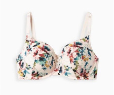 TORRID Curve XO Plunge Push Up Bra Sz 44B 360 Back Smoothing NWT