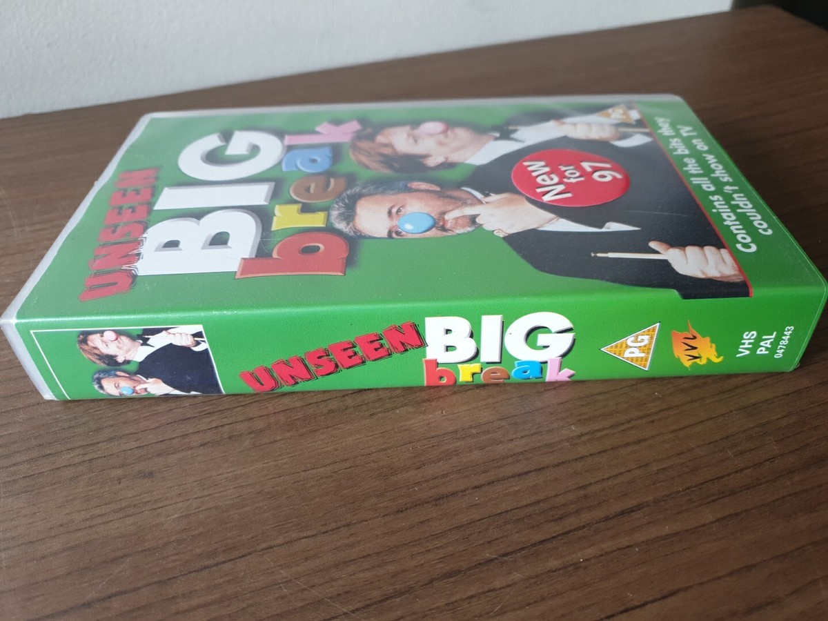 Unseen Big Break - Jim Davidson - John Virgo - Snooker PAL VHS Video Tape (T206) Unseen Big Break - Jim Davidson - John Virgo - Snooker PAL VHS Video Tape (T206)