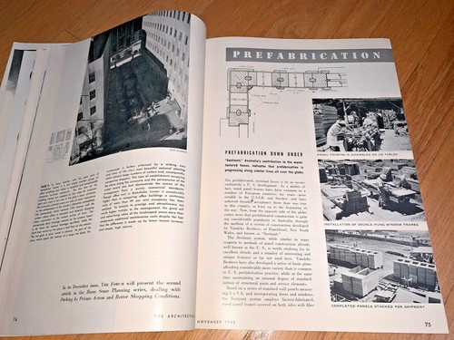 November 1943 ARCHITEKTURFORUM Magazin Medical Bldgs / Albert Mayer & John Whittlesey - Bild 7 von 12