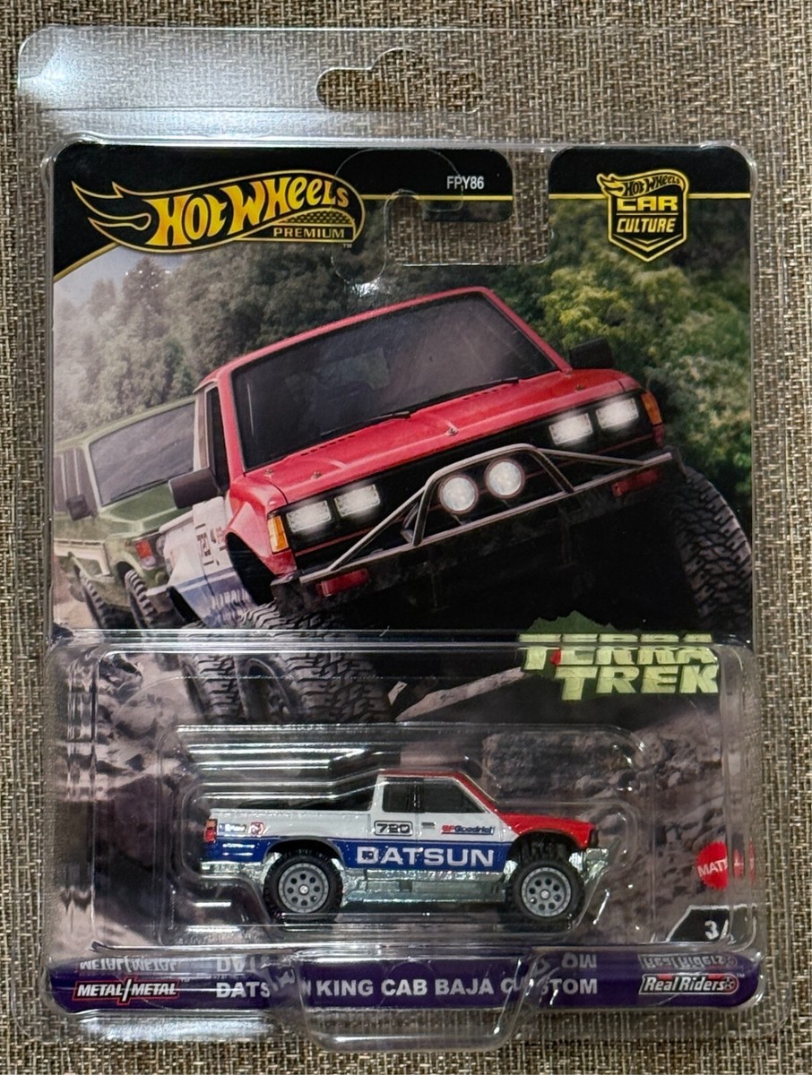 2024 Hot Wheels Premium Terra Trek Datsun King Cab Baja Custom
