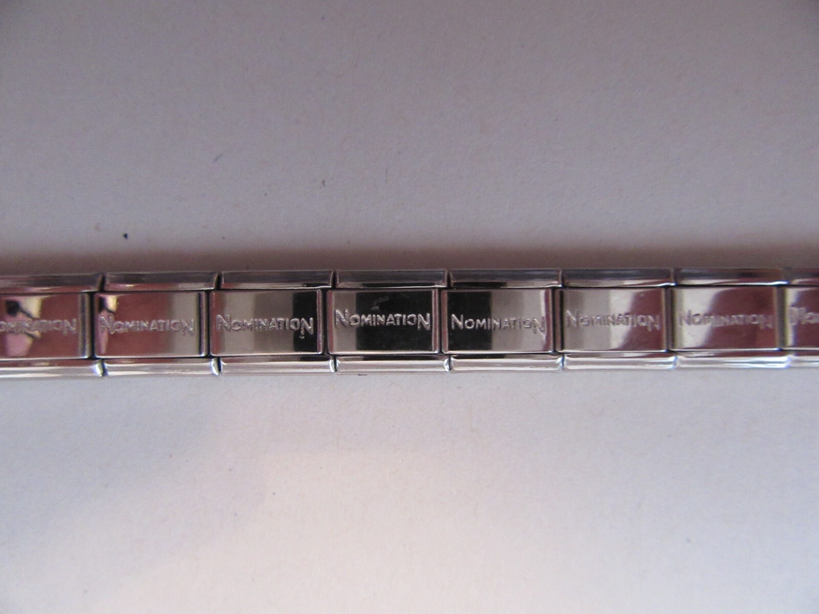 GENUINE NOMINATION CLASSIC 17 LINK STAINLESS STEEL BRACELET eBay