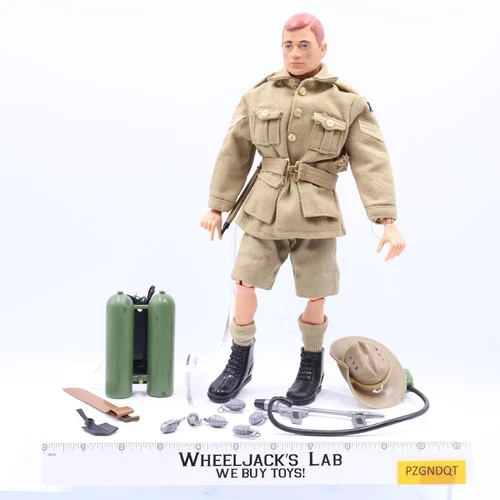 Australian Jungle Fighter 12" GI Joe 1966 Figure Hasbro w/ Accessories NICE!!