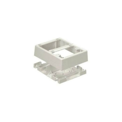 Panduit JBP2FSIW, Surface Mount Outlet Box for T-45/LD Series Raceway, 1pc