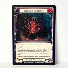 Blood spill Invocation ARC108-C - Flesh And Blood Arcane Rising Alpha