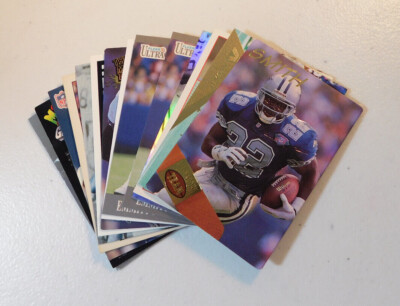EMMITT SMITH HOF'er  YOU PICK YOUR CARD, ASSORTED YEARS & COMPANIES (item#G29)
