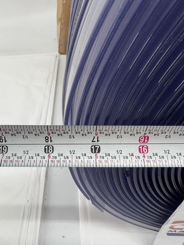Chase Doors Strip Curtains 108”x 96”, 11 Perforated Strips, 12” Wide Strips - Picture 3 of 12