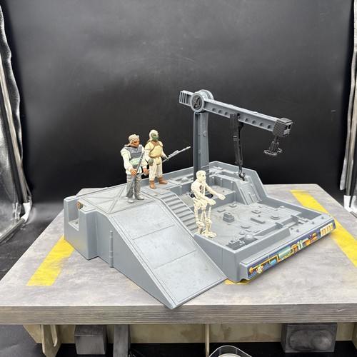 Vintage STAR WARS Jabba Dungeon Playset Base & Crane 1983 Sears Exclusive GRAY - Picture 7 of 8
