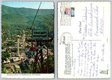 Vintage 1972 Gatlinburg TN Crockett Mountain Skylift Great Smoky Mountains
