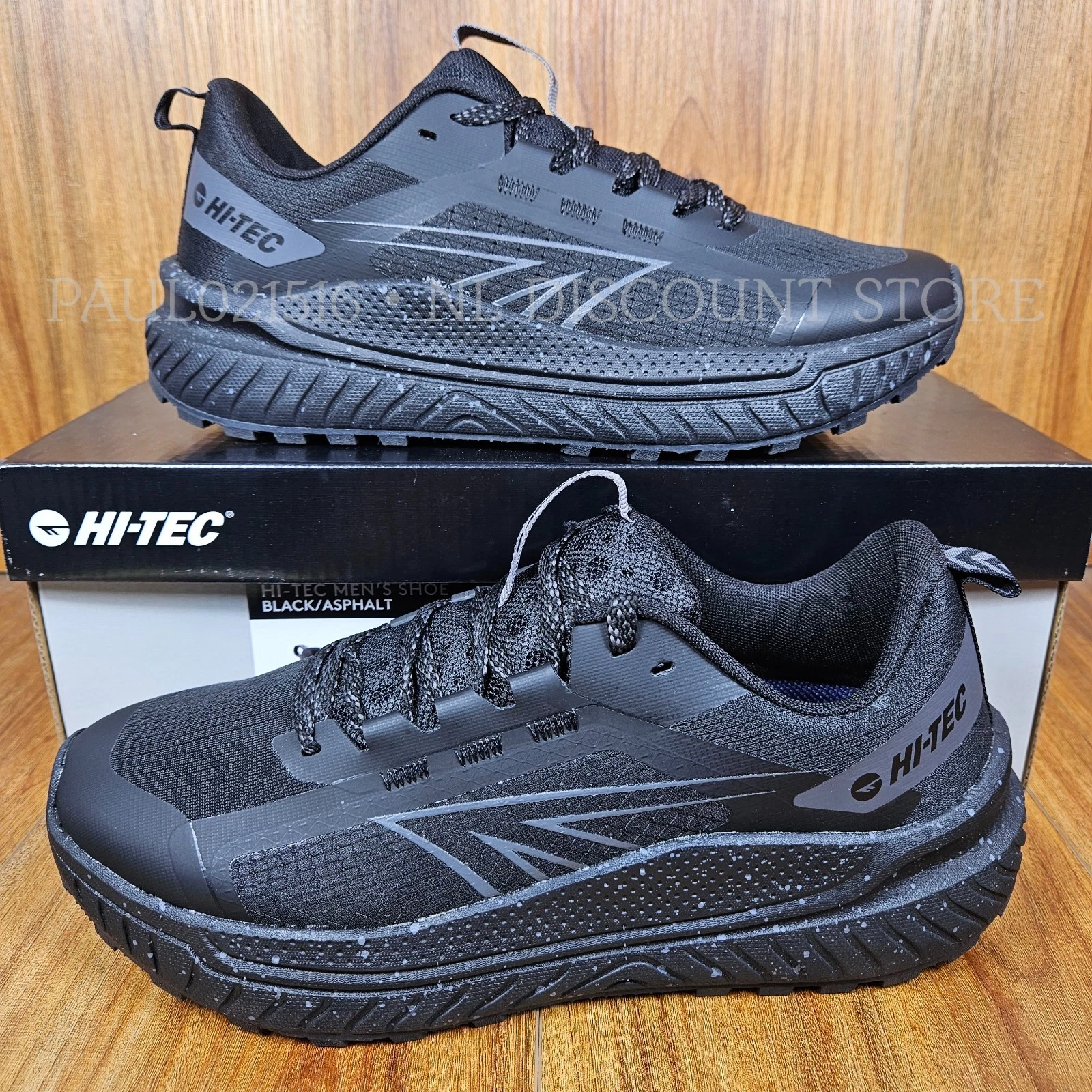 HI-TEC Men's Breathable Trail Sneakers Lightweight Shoes ~ Black ~ Various Sizes
Opens in a new wind