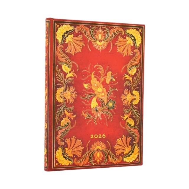 2026 Fiammetta Midi 12-month Vertical Hardcover Flexi Dayplanner 2026 (Elastic