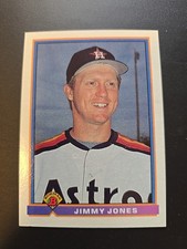 1991 Bowman Jimmy Jones Astros Single Baseball Card