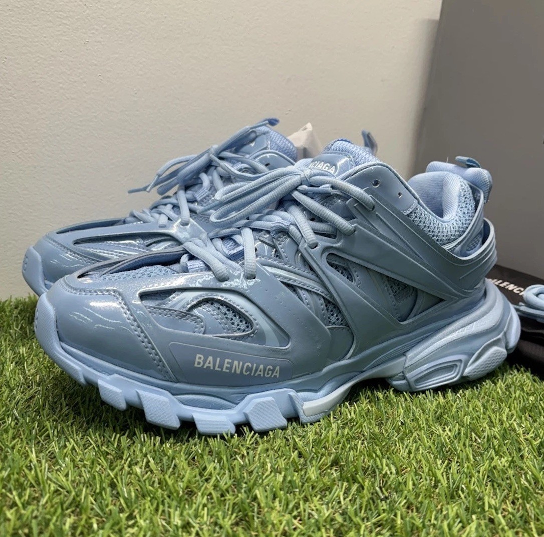 【BALENCIAGA】TRACK スニーカー Size 41 (US 8) - Balenciaga Track ' Light Blue ' | BRAND NEW