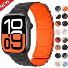 Uhrenarmband Silikon für Apple Watch Series 1-7 8 9 10 11 SE ULTRA Sport iWatch