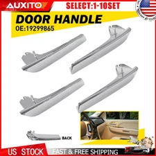 Chrome Inside Door Handles For 2007-2014 Cadillac Escalade ESV EXT 4-40X