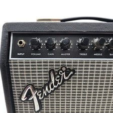Vintage Fender Sidekick 15 Reverb Guitar Amplifier Made In Taiwan Turns On