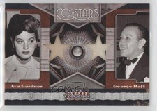 2011 Panini Americana Co-Stars Materials 21/25 Ava Gardner George Raft #10 0ei4