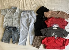 Lot Of 9 Boys Clothes Outfits Size 4, Nautica, Calvin Klein, Reebok, And More