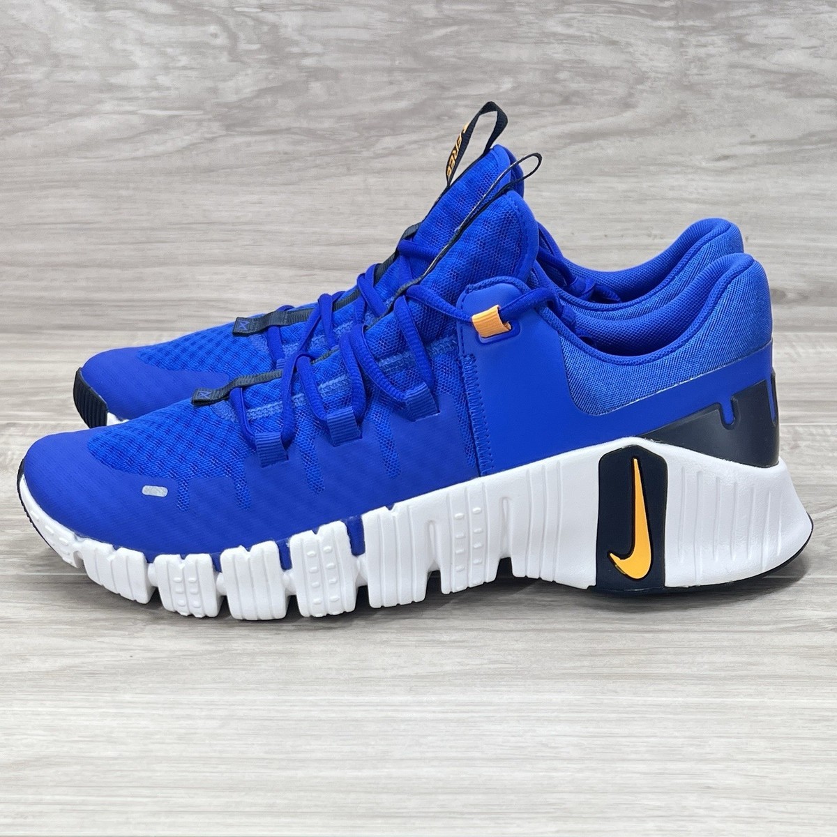 Nike Free Metcon 5 Mens Size 10.5 Racer Blue White Obsidian