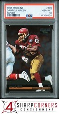 1995 PRO LINE SILVER #199 DARRELL GREEN HOF POP 1 PSA 10