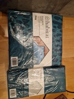 BRAND NEW HABITAT/ ARGOS KINGSIZE FITTED SHEET AND DUVET SET X2 PILLOWS- SEALED