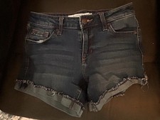 Celebrity Pink The Honey Cut Off Jean Shorts Size 1 Denim 25 Junior 90s rare