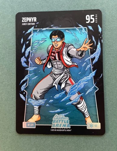 2026 Bo Jackson Battle Arena Zephyr `Jung Hoo Lee` Battlefoil Ice #BF-229