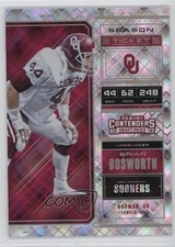 2018 Panini Contenders Draft Picks Season Diamond Ticket /49 Brian Bosworth lz7