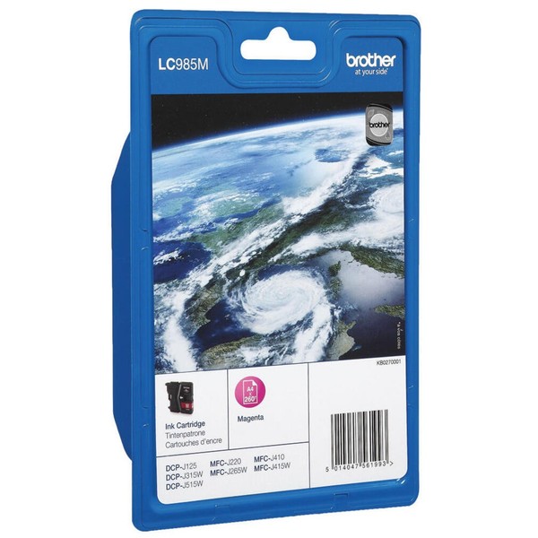 Brother Original LC-985M Druckerpatrone Magenta 260 Seiten (LC985M)-image