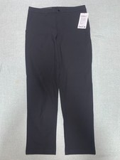 Lululemon NWT ABC Classic-Fit Trouser Length 32" Warpstreme Size 34 Black