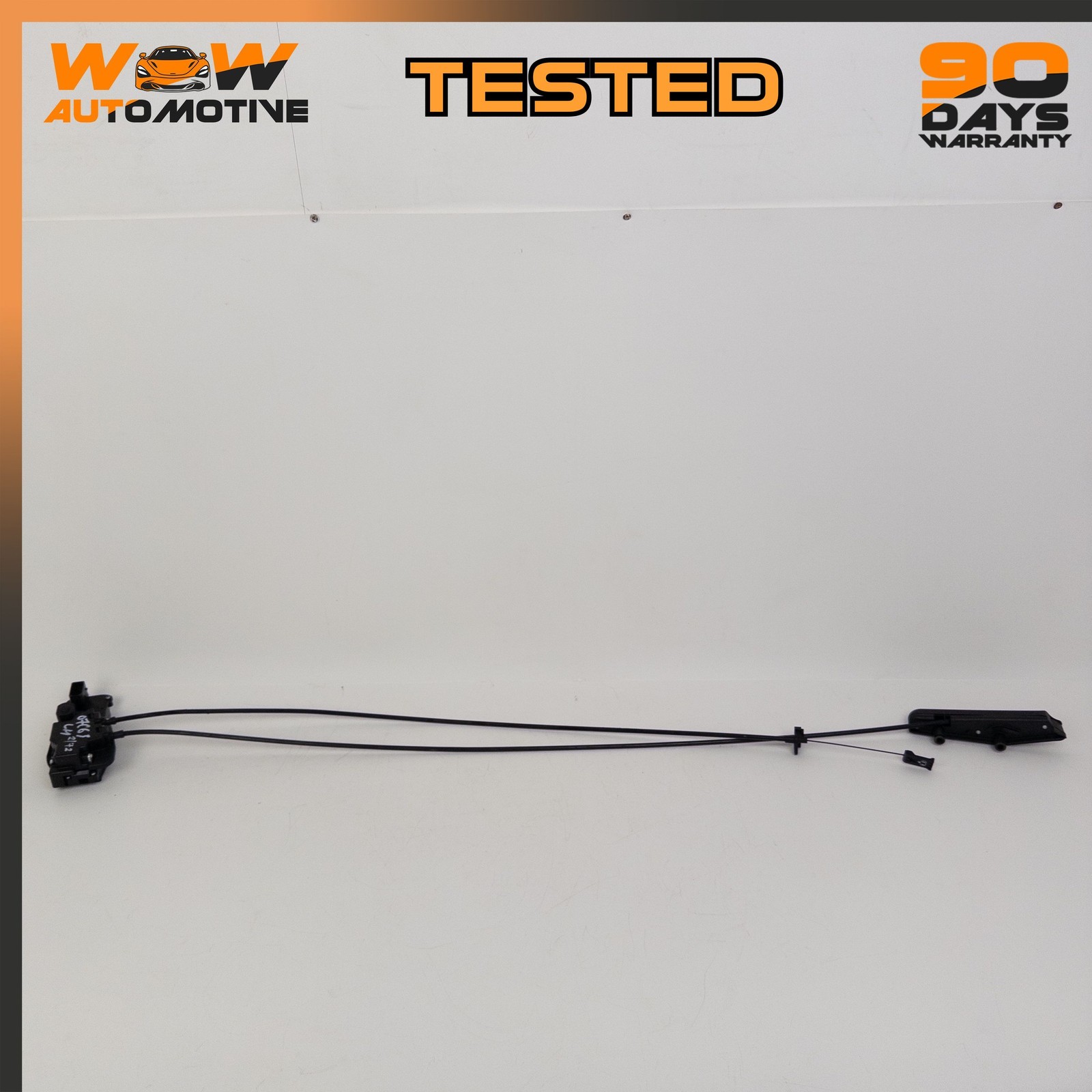 04-13 CHEVROLET CORVETTE C6 XLR LEFT DRIVER SIDE DOOR LOCK HANDLE CABLE OEM