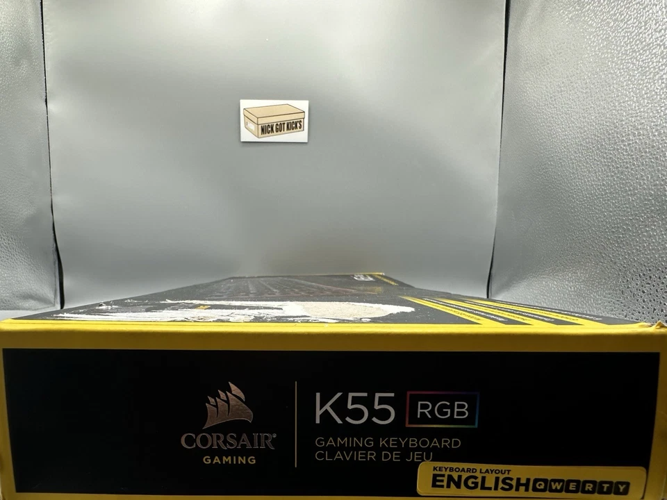 Corsair K55 RGB Gaming Keyboard – English QWERTY – Tested, Complete in Box - Image 4 of 4