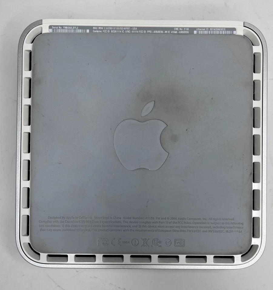 Apple Mac mini A1176 Desktop 1.83Ghz 1GB RAM MB139LL/A untested - Image 4 of 4