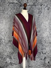 Missoni Scarf Sciarpa 45x180 Made In Italy Wool Acrylic Fringe NWT