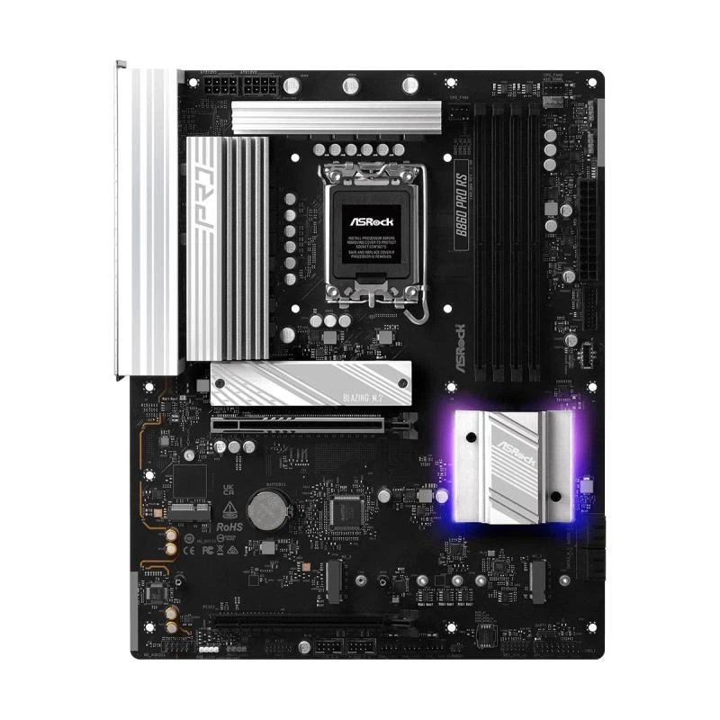 Asrock B860 Pro RS Intel B860 LGA 1851 (Socket V1) ATX - Immagine 2 di 4