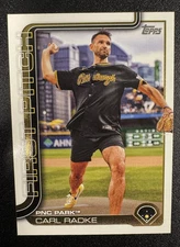 2025 Topps Series 1 Carl Radke First Pitch Insert #FP-6 Pirates