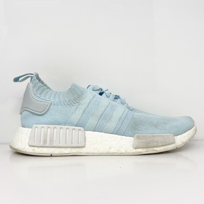 Adidas Womens NMD R1 Primeknit BY8763 Blue Running Shoes Sneakers Size  - Main Image