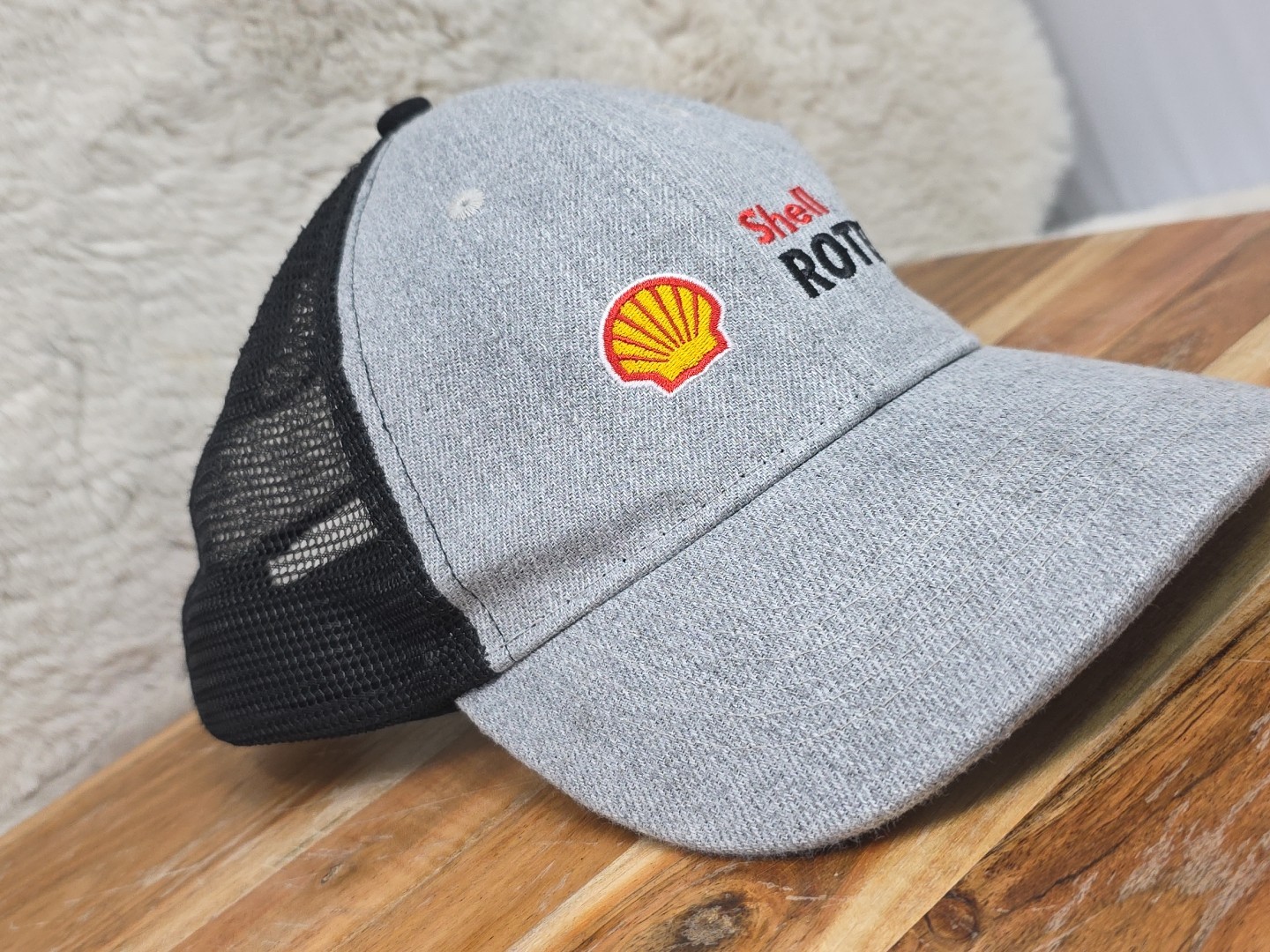 Shell Rotella Adjustable Hat New Embroidered Gray… - image 6