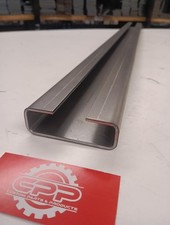 3 mm Kanal C U Profil gelippt 75 mm x 25 mm Baustahl 1 Meter lang
