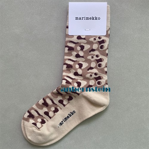 Marimekko Chaussettes Rétro Marée Saison Chaussettes Couleur Plantes et Fleurs Coton Chaussettes - Photo 18/62