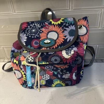 LILY BLOOM SUNFLOWER PEACE MINI BACKPACK BAG KARMA BLOOM ECO FRIENDLY