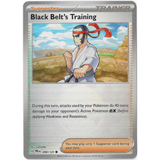 Black Belt's Training - 099/131 (Poke Ball Pattern) SV: Prismatic Evolutions NM