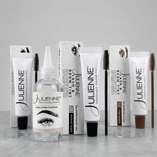 Julienne Professional Tinting Eyelash & Eyebrow Dye Tint Lash Kit All Colours