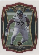 2020 Panini Select Premier Level Maroon Prizm Die-Cut Mekhi Becton #190 0a3