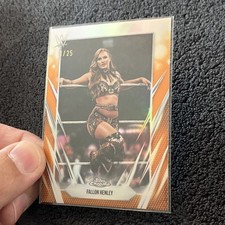 2026 Topps Chrome WWE Fallon Henley /25 True Orange Refractor #165 🔥