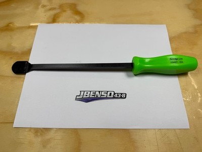 Snap-on Tools USA NEW GREEN 12'' Hard Handle Rigid Carbon Scraper CSA12CG