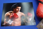 Ray Boom Boom Mancini Signed Everlast Boxing Glove Autographed Photo Authentic — photo 9