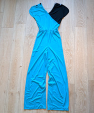 VTG Frederick  s of Hollywood 70s Jumpsuit Disco Party Romper Flared Leg 11/12
