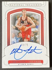 Christian Laettner 2024-25 Panini National Treasures Signatures /75 #SIG-LAE