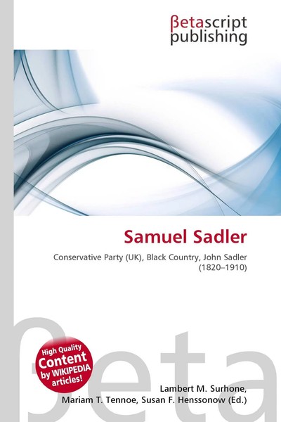 Lambert M. Surhone (U. A.) | Samuel Sadler | Taschenbuch | Englisch (2026)-image